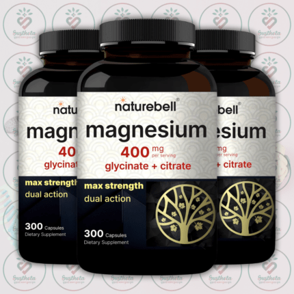 NatureBell Magnesium Complex - 400mg - 300 Capsules in Bangladesh Image 02