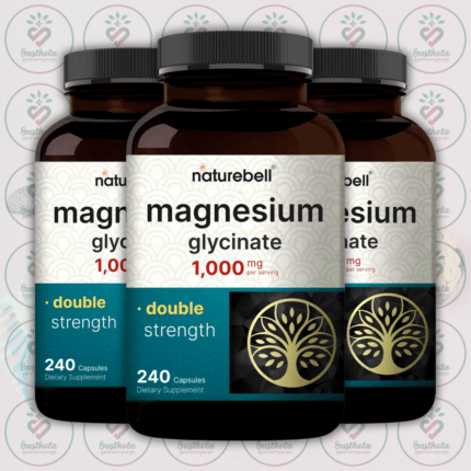NatureBell Magnesium Glycinate - 1,000mg - 240 Capsules in Bangladesh Image 02