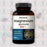 NatureBell Magnesium Glycinate - 200mg - 300 Capsules in Bangladesh Image 01