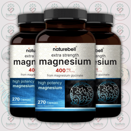 NatureBell Magnesium Glycinate - 400mg - 270 Capsules in Bangladesh Image 02