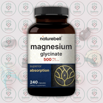 NatureBell Magnesium Glycinate - 500mg - 240 Capsules in Bangladesh Image 01