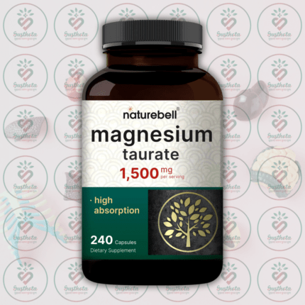 NatureBell Magnesium Taurate - 1,500mg - 240 Capsules in Bangladesh Image 01