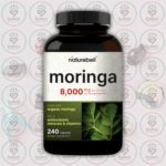NatureBell Moringa - 8,000mg- 240 Capsules in Bangladesh Image 01
