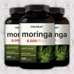 NatureBell Moringa - 8,000mg- 240 Capsules in Bangladesh Image 02