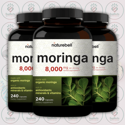 NatureBell Moringa - 8,000mg- 240 Capsules in Bangladesh Image 02