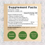 NatureBell Oregano Oil - 7,500mg - 360 Softgels in Bangladesh Supplement Facts
