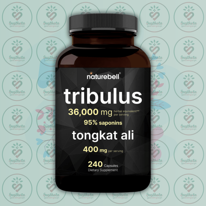 Naturebell Tribulus Terrestris - 36,000Mg - 240 Capsules In Bangladesh Image 01