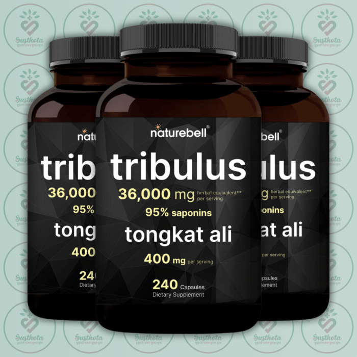 Naturebell Tribulus Terrestris - 36,000Mg - 240 Capsules In Bangladesh Image 02