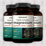 NatureBell Triple Complex Magnesium - 300 mg - 240 Capsules in Bangladesh Image 02