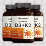 NatureBell Vitamin D3 - 5,000 IU + K2 - 100mcg - 240 Softgels in Bangladesh Image 02