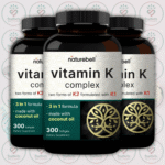 NatureBell Vitamin K Complex - 2,600mcg - 300 Coconut Oil Softgels in Bangladesh Image 02
