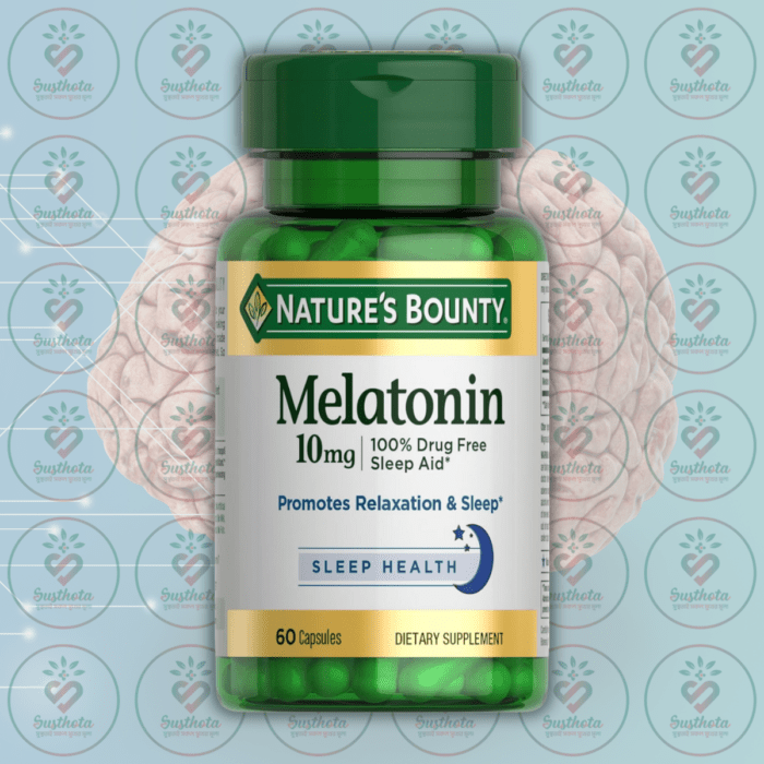 Nature'S Bounty Melatonin - 10 Mg - 60 Capsules In Bangladesh Image 01