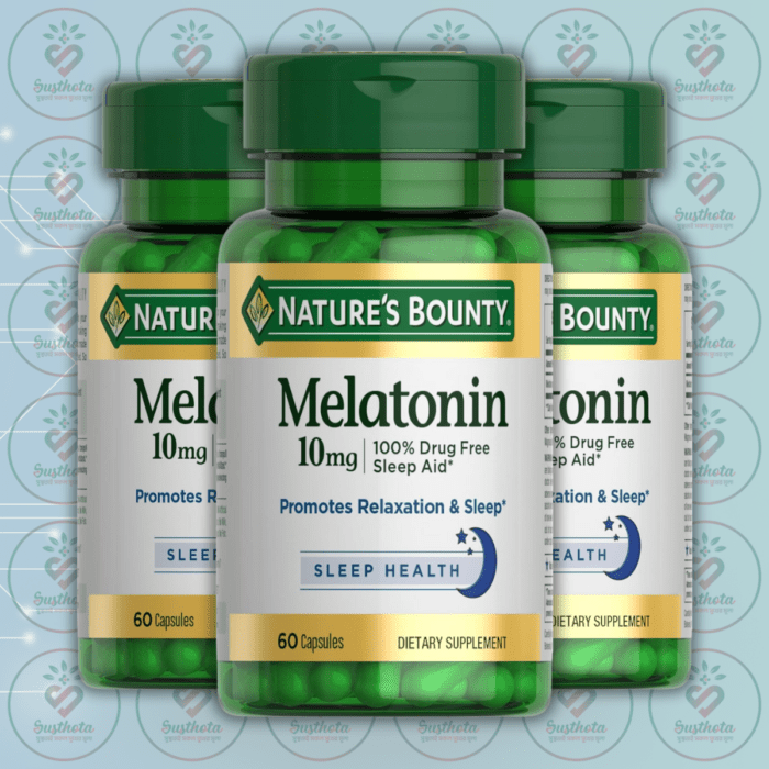 Nature'S Bounty Melatonin - 10 Mg - 60 Capsules In Bangladesh Image 02