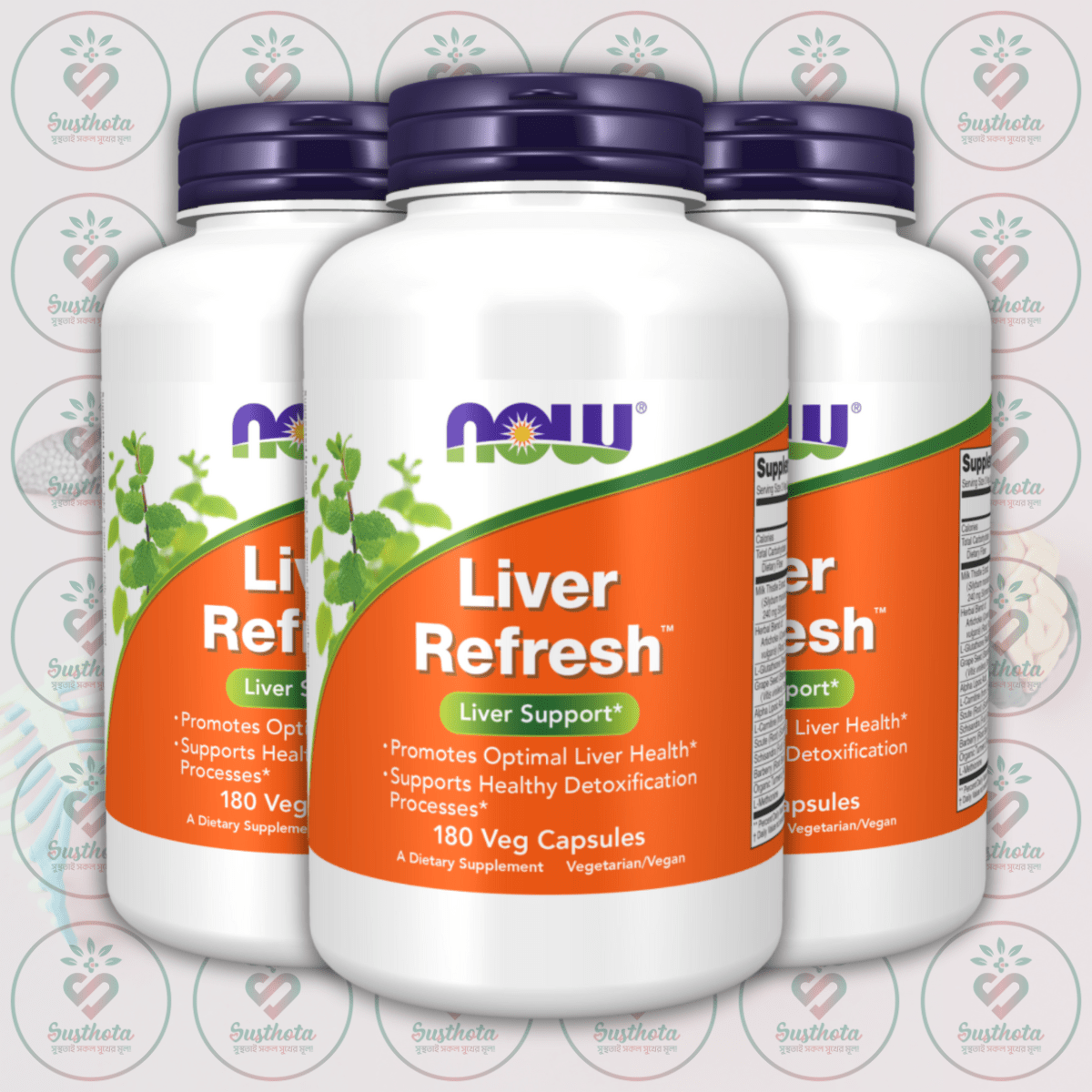 Now Liver Refresh™ - 180 Veg Capsules In Bangladesh Image 02 Now Liver Refresh™ - 180 Veg Capsules In Bangladesh Image 02