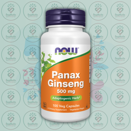 NOW Panax Ginseng - 500 mg - 100 Veg Capsules in Bangladesh Image 01