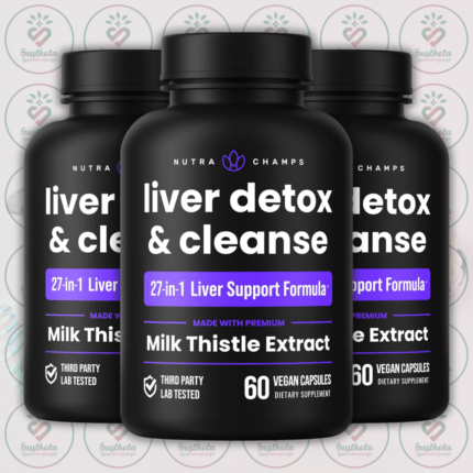 NutraChamps Liver Detox & Cleanse - 60 Vegan Capsules in Bangladesh Image 02