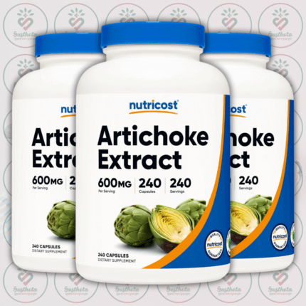 Nutricost Artichoke Extract - 600mg - 240 Vegetarian Capsules in Bangladesh Image 02