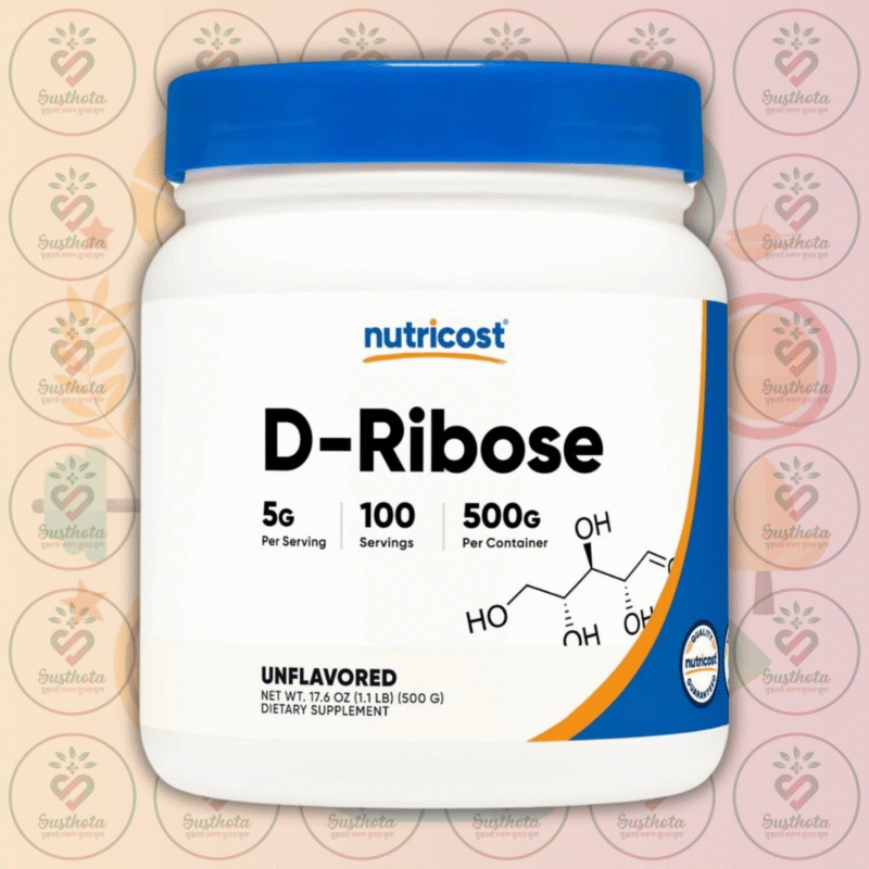 Nutricost D-Ribose Powder - 500G In Bangladesh Image 01
