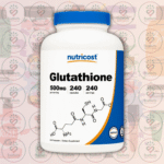 Nutricost Glutathione - 500mg - 240 Capsules in Bangladesh Image 01