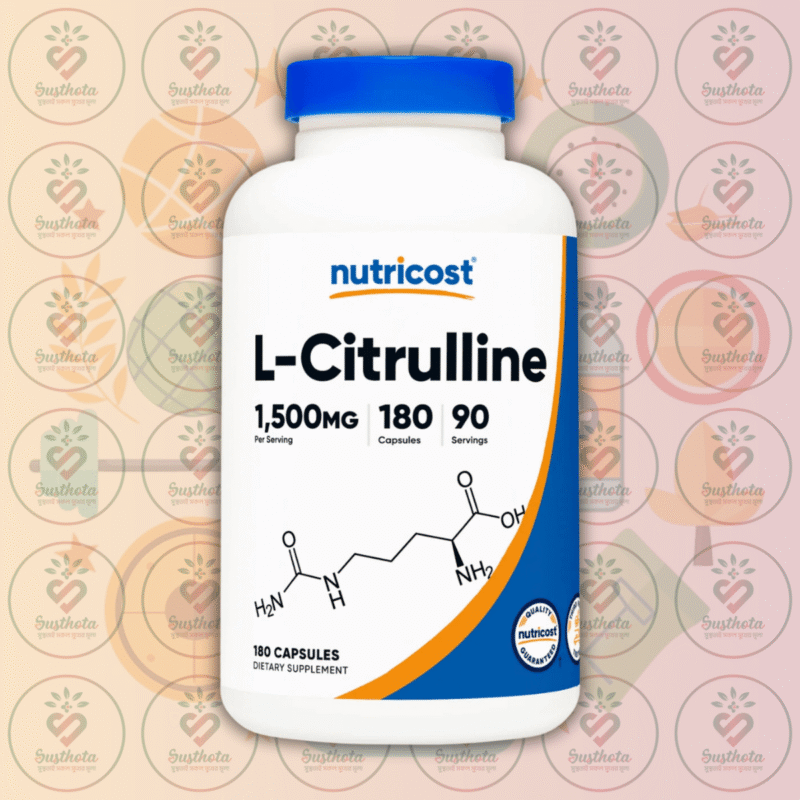 Nutricost L-Citrulline - 1500Mg - 180 Capsules In Bangladesh Image 01