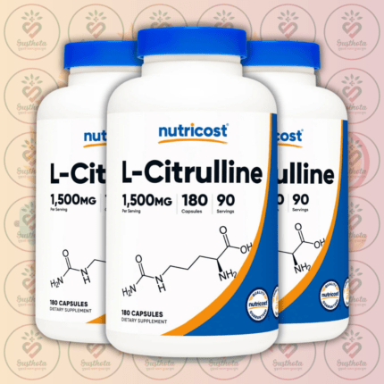 Nutricost L-Citrulline - 1500mg - 180 Capsules in Bangladesh Image 02