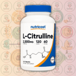 Nutricost L-Citrulline - 2500mg - 120 Tablets in Bangladesh Image 01