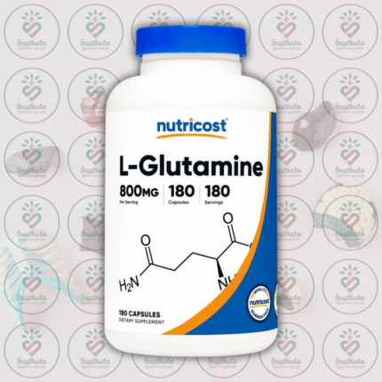 Nutricost L-Glutamine - 800mg - 180 Capsules in Bangladesh Image 01