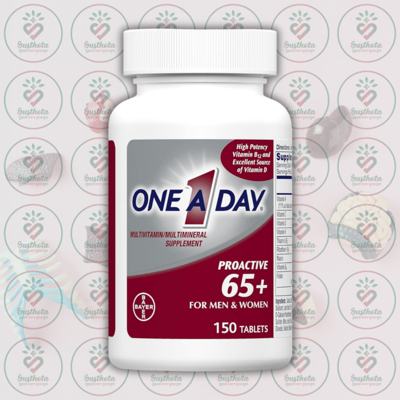 Home 136 One A Day Proactive 65+ Men &Amp; Women Multivitamin - 150 Tablets In Bangladesh Image 01
