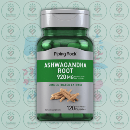 Piping Rock Ashwagandha Root - 920mg - 120 Quick Release Capsules in Bangladesh Image 01