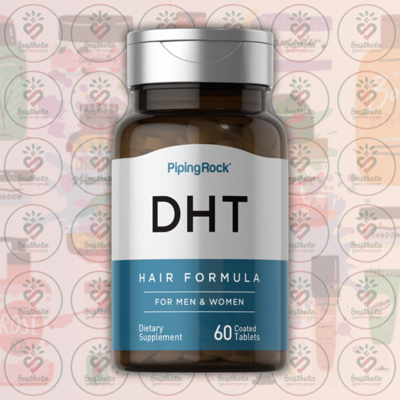 Piping Rock Dht Hair Formula For Men &Amp; Women - 60 Coated Tablets In Bangladesh Image 01