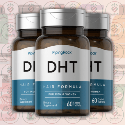 Piping Rock DHT Hair Formula for Men & Women - 60 Coated Tablets in Bangladesh Image 02