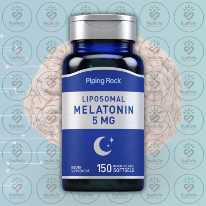 Piping Rock Liposomal Melatonin - 5Mg - 150 Quick Release Capsules In Bangladesh Image 01