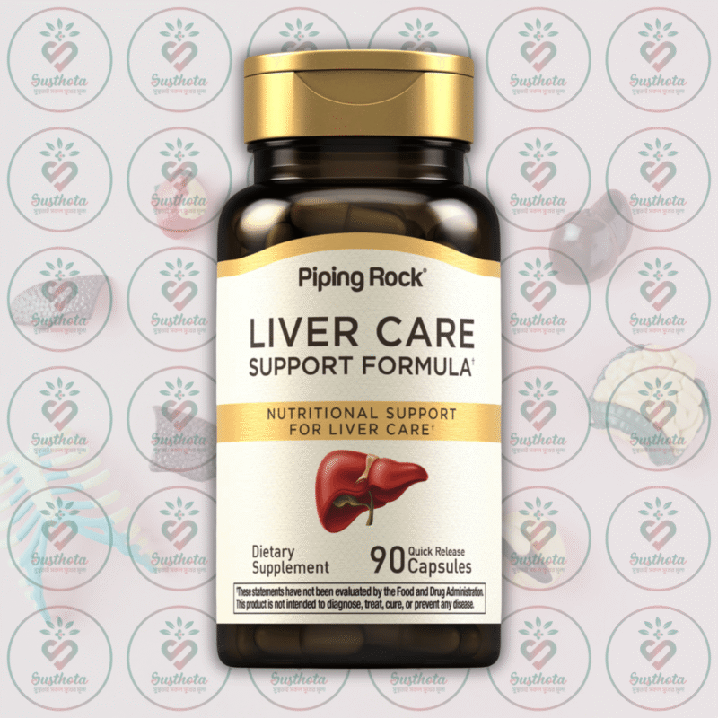 Piping Rock Liver Care Support Formula - 90 Quick Release Capsules In Bangladesh Image 01