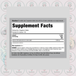 Piping Rock Organic Spirulina - 1000mg - 300 Vegetarian Tablets in Bangladesh Supplement Facts