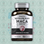 Piping Rock Red Yellow Black Maca - 4800mg - 150 Quick Release Capsules in Bangladesh Image 01