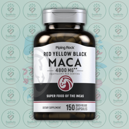 Piping Rock Red Yellow Black Maca - 4800mg - 150 Quick Release Capsules in Bangladesh Image 01