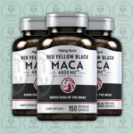 Piping Rock Red Yellow Black Maca - 4800mg - 150 Quick Release Capsules in Bangladesh Image 02