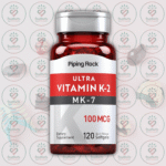 Piping Rock Ultra Vitamin K-2 with MK-7 - 100mcg - 120 Quick Release Softgels in Bangladesh Image 01