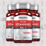Piping Rock Ultra Vitamin K-2 with MK-7 - 100mcg - 120 Quick Release Softgels in Bangladesh Image 02