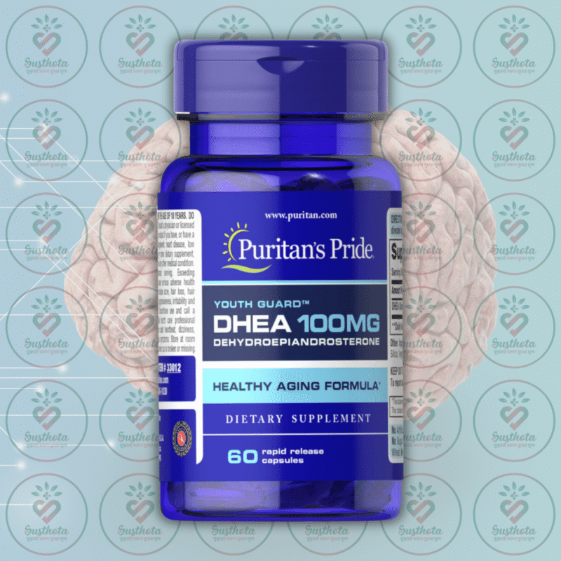 Puritan'S Pride Dhea - 100Mg - 60 Rapid Release Capsules In Bangladesh Image 01