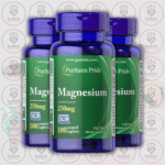 Puritan's Pride Magnesium - 250mg - 100 Coated Caplets in Bangladesh Image 02