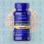 Puritan's Pride Melatonin - 10mg - 120 Rapid Release Capsules in Bangladesh Image 01