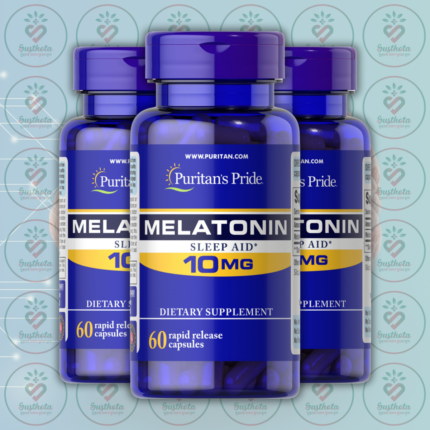Puritan's Pride Melatonin - 10mg - 60 Rapid Release Capsules in Bangladesh Image 02