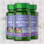 Puritan's Pride Milk Thistle Extract (Silymarin) - 1000mg - 90 Rapid Release Softgels in Bangladesh Image 02