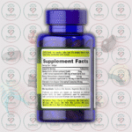 Puritan's Pride Odorless Garlic & Parsley - 500mg _ 100mg - 250 Rapid Release Softgels in Bangladesh Supplement Facts