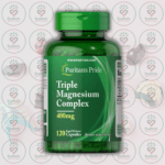 Puritan's Pride Triple Magnesium Complex - 400mg - 120 Rapid Release Capsules in Bangladesh Image 01