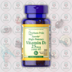 Puritan's Pride Vitamin D3 - 25mcg (1000 IU) - 200 Rapid Release Softgels in Bangladesh Image 01