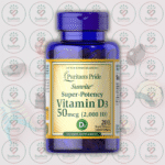 Puritan's Pride Vitamin D3 - 50mcg (2000 IU) - 200 Rapid Release Softgels in Bangladesh Image 01