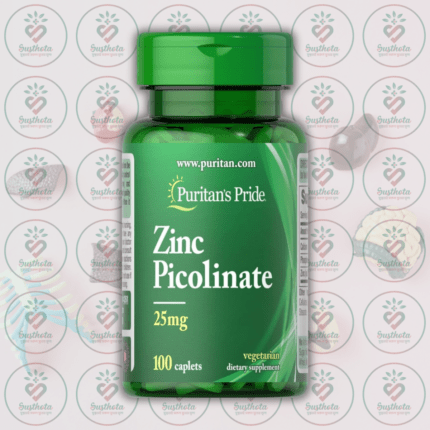 Puritan's Pride Zinc Picolinate - 25mg - 100 Caplets in Bangladesh Image 01