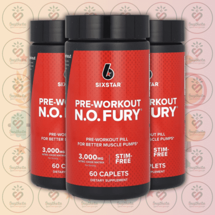 SIXSTAR Pre-Workout N.O. FURY - 3000mg - 60 Caplets in Bangladesh Image 02